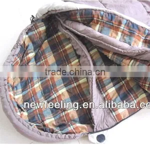 Flannel Sleeping Bag for Cold Weather thumbnail-4