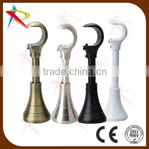 New Metal Drapery Curtain Rod Adjustable Single Bracket thumbnail-1