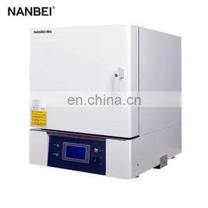 1600 1200 1000 Degree Lab Electric Resistance Ceramic Fiber Muffle Furnace thumbnail-4