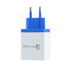 3 USB Port Wall Charger USB Plug Universal Travel Adapter for IPhone for Samsung for Huawei thumbnail-1