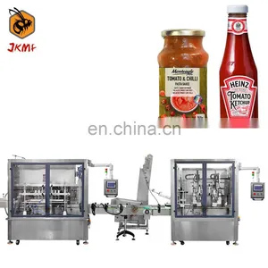 JKMF Industrial Ketchup Sauce Jar Bottle Production Line For Tomato Sauce Packing Machine Ketchup Packing Machine thumbnail-1