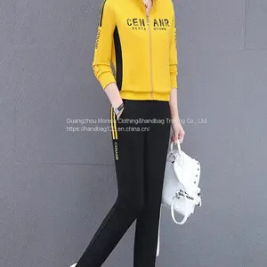 Casual Sports Suits Women's 2022 Autumn New Fashion Spring And Autumn Two-Piece Suit thumbnail-5