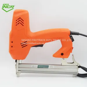 Top-Rated 20gauge Narrow Crown Electric Nb-fastrack Stapler Tacker Staple Gun 1022j for Furniture Decoration Upholstery thumbnail-2