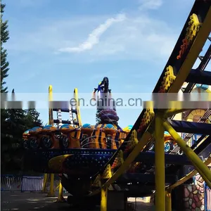 Direct Manufacture Fairground Roundabout Used Amusement Equipment Popular Park Rides Flying Ufo thumbnail-4