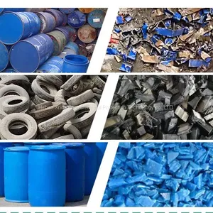 Waste Tire Shredder / Rubber Crusher / Old Tire Recycling Machine With CE thumbnail-1