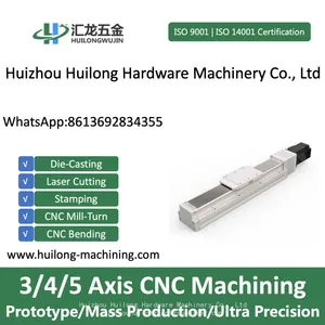 Nema Motor Authentic Promotion Effective Travel 600mm Double Guide Ball Screw Module 57 Step Motor HPV6 for CNC Milling Machine thumbnail-1