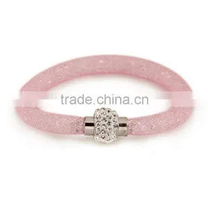 Personalized High Quality Mesh Stardust Bracelet for Promotional Yiwu Factory Directly Selling Cheap Price thumbnail-5