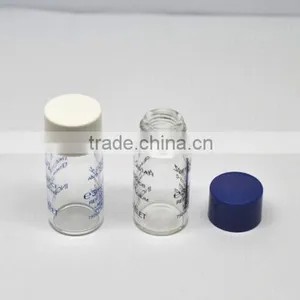 3ml 5ml Tube Medical Glass Vial With Plastic Screw Cap thumbnail-1