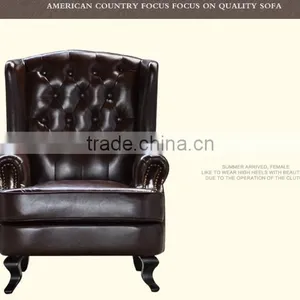 French Style Living Room Wooden Sofa Chair PFS163 thumbnail-2