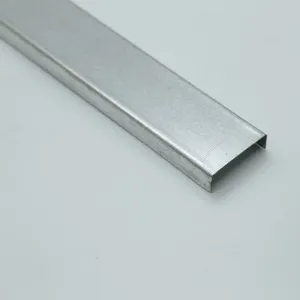 Galvanized Steel Sheet C Stud Wall Channel for Dry Construction thumbnail-4