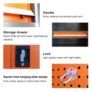 Strong Heavy Duty Cabinet KD Structure Metal Garage Cabinet thumbnail-4