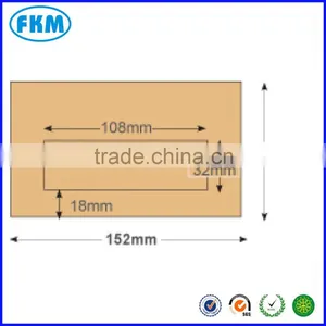 89*152mm 70gsm Manlina Wallet Gummed Window Envelope thumbnail-3