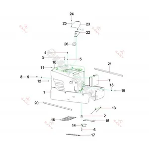SANY SY60C Parts Diagram Genuine & OEM Excavator Spare Parts Supplier Fast Delivery in 3-7 Days thumbnail-6