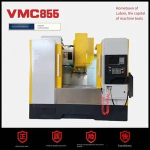 Cnc Milling Machine 855, Cnc Machining Center Vmc855, Small Cnc Four - Axis Machine thumbnail-1