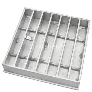 Hot-dip Galvanized Steel Grating for Ground Surfaces and Trenches, Serrated Surface Grating Bars thumbnail-3