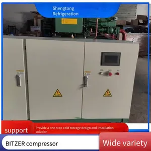Cold Storage Equipment | Bitzer 50 hp Medium and Low Temperature Hsn6461-50 Screw Unit | Evaporative Cooler thumbnail-4