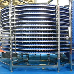 Quick Freeze Machine IQF Spiral Freezer Manufactures thumbnail-1