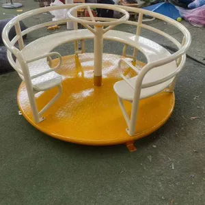Outdoor Rotating Chair for Kindergartens, Large-scale Ufo-shaped Turntable for Children, Playground Equipment for Parks and Residential Areas thumbnail-2