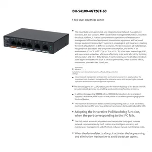 Dahua dh - S4100 - 4gt2gt - 60 6 - Port Cloud - Managed Poe Network Switch for Video Surveillance thumbnail-4