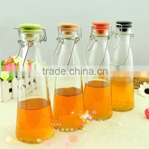 Customized Juice Bottle Water Bottle,8oz Glass Bottle for Sale,clear Juice Bottle thumbnail-3