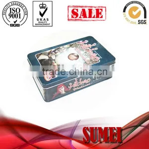 Square Tin Box for Candy thumbnail-1