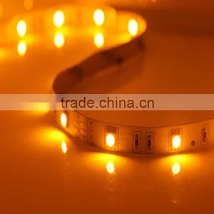 14.4W SMD5050 Orange Color Flexible Led Tube Light 60 Led / Meter thumbnail-1