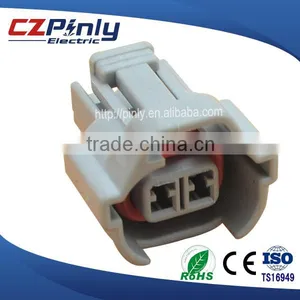 2 Way Nippon Denso Type Top Slot High Tag Fuel Injector Connector 6189-0039 thumbnail-1