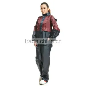 Hot Selling Portable Women in Polyester Rain Coat thumbnail-2