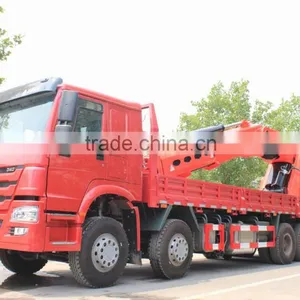 Howo 336hp 8*4 70T Ton Truck Mounted Crane for Sale SQ3600ZB6 thumbnail-2