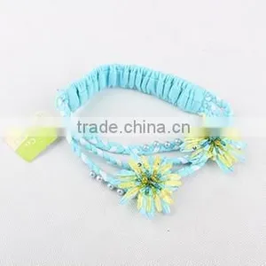 Cheap Fashion Design Lace Baby Hair Accessories Children Girl Headbands thumbnail-5