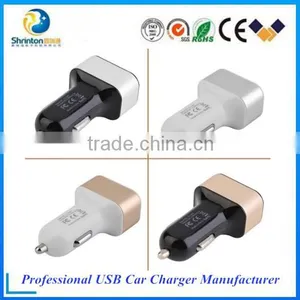 Triple USB Universal Car Charger Adapter 3 Port 2A 2.1A 1A For Cell Phone thumbnail-5