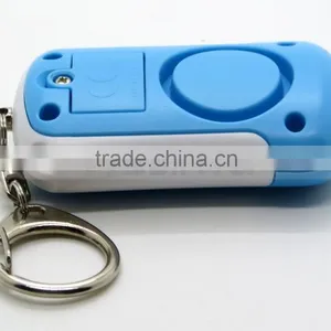 Mini Girl Personal Safe Alarm Keychain Lanyard Torch Portable Flashlight thumbnail-4