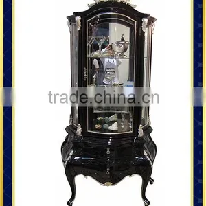 AK-5017 2015 High Quality Oak Wine Cabinet Furniture thumbnail-1