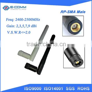 Hot Sale!! 3dBi High Gain 2.4g Wifi Antenna SMA Connector For Modems/Routers thumbnail-2