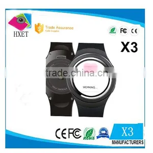 2016 X3 Sim Card Smart Watch 3g Round Smart Watch MTK 6572 Sim Card Smart Watch thumbnail-1