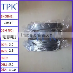 Mitsubishi 6D14T Engine Piston Ring ME997423 ME997439 thumbnail-1