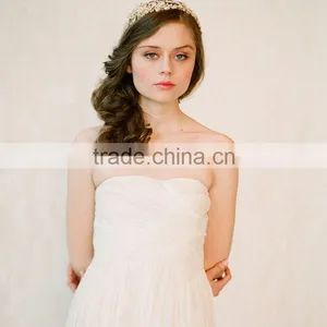 2015 Top Grade European Style Bridal Accessories Handmade Hairband thumbnail-3