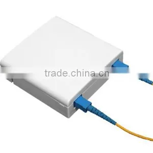 China Manufacturer FTTH Fiber Optical Socket Panel 2 SC Adapter thumbnail-2