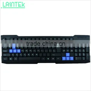 Good Quality Desktop Full Size Standard Wired USB Keyboard thumbnail-1