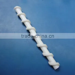 High Performance Engineering Plastic CNC Machining Hdpe Pe100 Conveyer Screw Rod for Food Industry thumbnail-5
