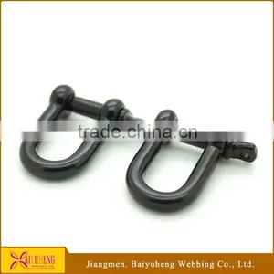Wholesale Black Adjustable Shackle for Paracord Bracelet thumbnail-6