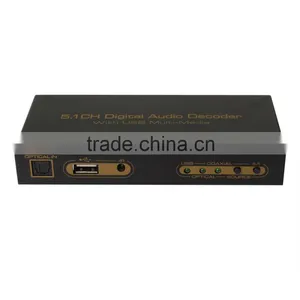 Ac3 Dts Optical Spdif Coaxial 5.1 Digital Audio Decoder thumbnail-3