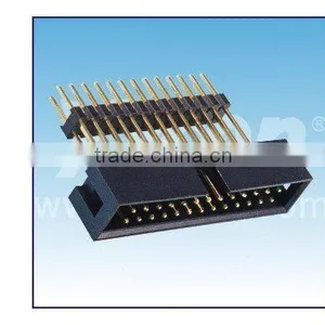 2.54mm Straight Box Header Connector Plus One Plastic Bar thumbnail-1