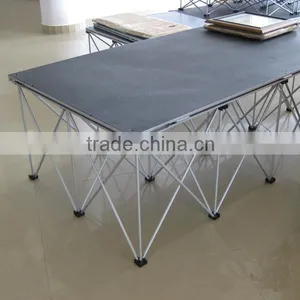 Light Weight Folding Aluminum Portable Stage Mobile Stage thumbnail-1
