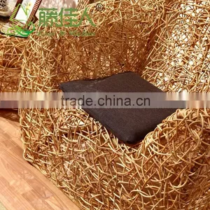 2015 Urban Outfitters Rattan Pouf,woven Pouf Ottoman,indian Pouf Quality Choice thumbnail-5