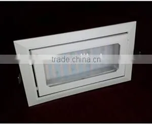 KWT LED Shop Lighting Adjustable COB LED Rectangular Downlight 30w/45w thumbnail-1