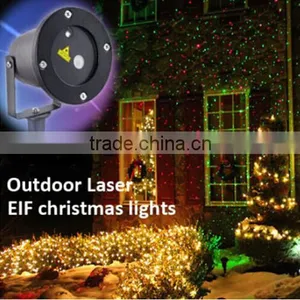 Moving Red Green Star Christmas Laser Light Laser Garden Light thumbnail-1