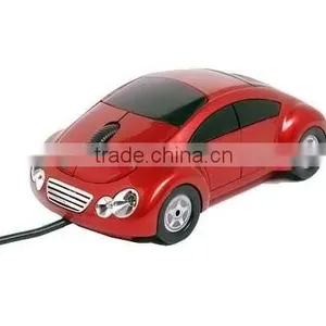 Cool Wired Car Shape Optical 3D USB Mouse For Laptop PC thumbnail-1