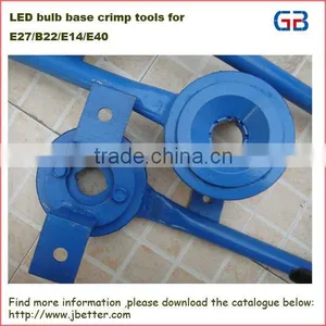 E27 Manual Tool/E27 /E40/E14/E26 Lamp Base Crimp Tools thumbnail-1
