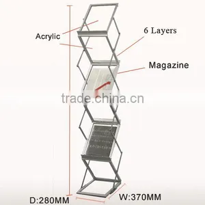A4 Size Foldable Acrylic Leaflet Rack thumbnail-3